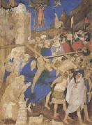 Jacquemart de Hesdin The Carrying of the Cross (mk05) Spain oil painting artist